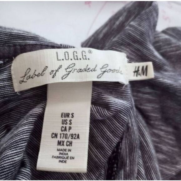 H&M BLUE MARBLED HOODIE SZ.S EUC. - Picture 4 of 5